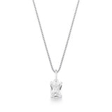 Colar pingente zircônia cristal
