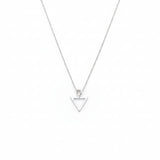 Colar Pingente Triângulo Vazado