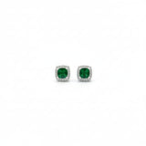 Brinco Liso Lap Quadrado 9mm