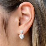 Brinco Liso Lap Coração