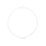 Pulseira Lisa Elo Grumet 2mm