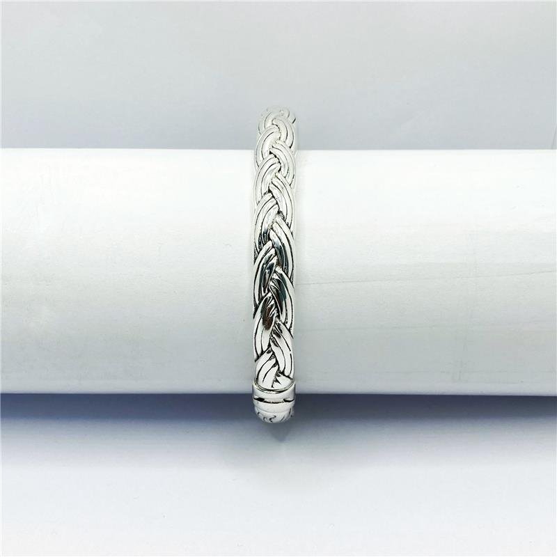 Bracelete Liso Eletroformação Trançado