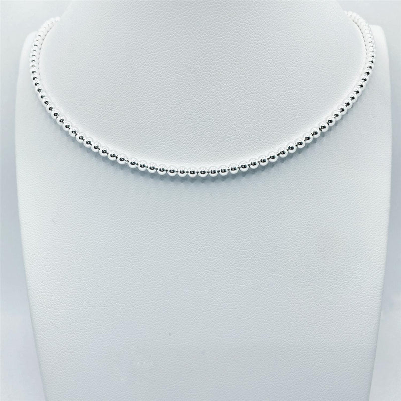 Choker Lisa Bolinhas 3mm Inteira