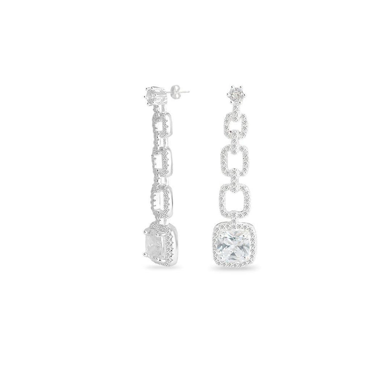 Brinco Liso Lap 4 Quadrados