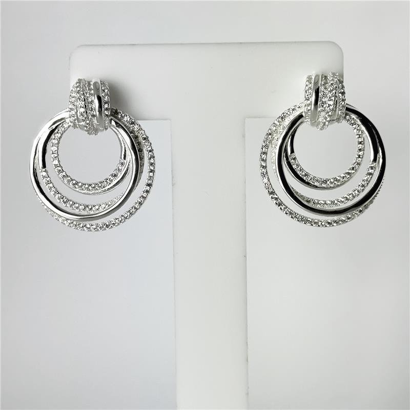 Brinco Liso Lap 4 Círculos