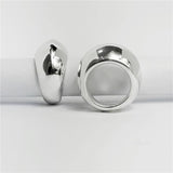 Anel Liso Eletroformação Elevado Pontiagudo