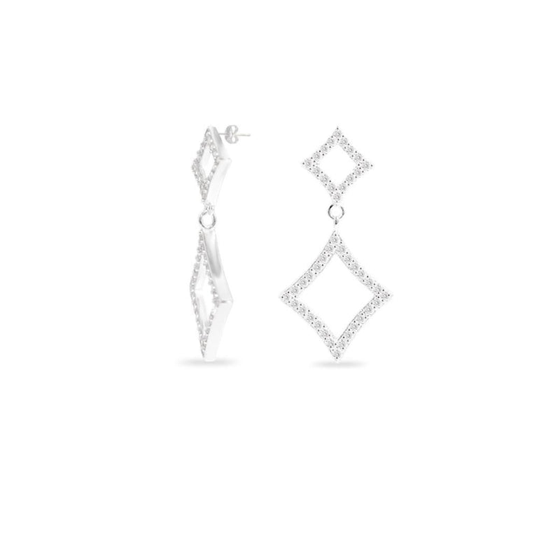 Brinco Liso Lap 2 Losangos Contorno