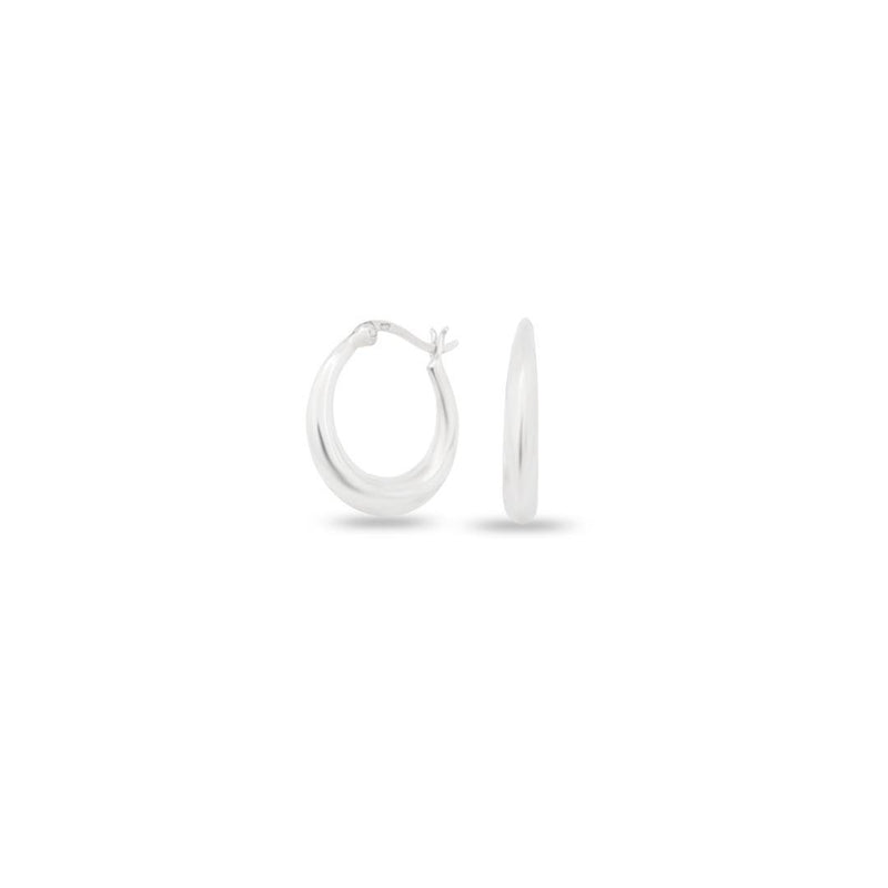 Argola Lisa Oca Redonda