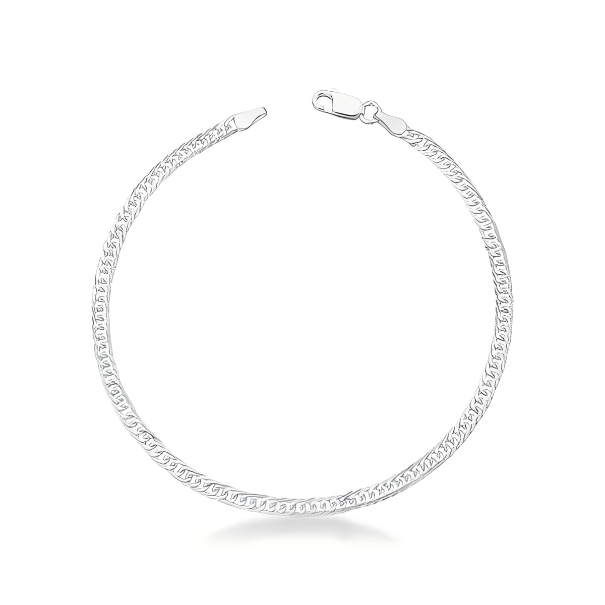 Pulseira Lisa Elo Grumet 3mm
