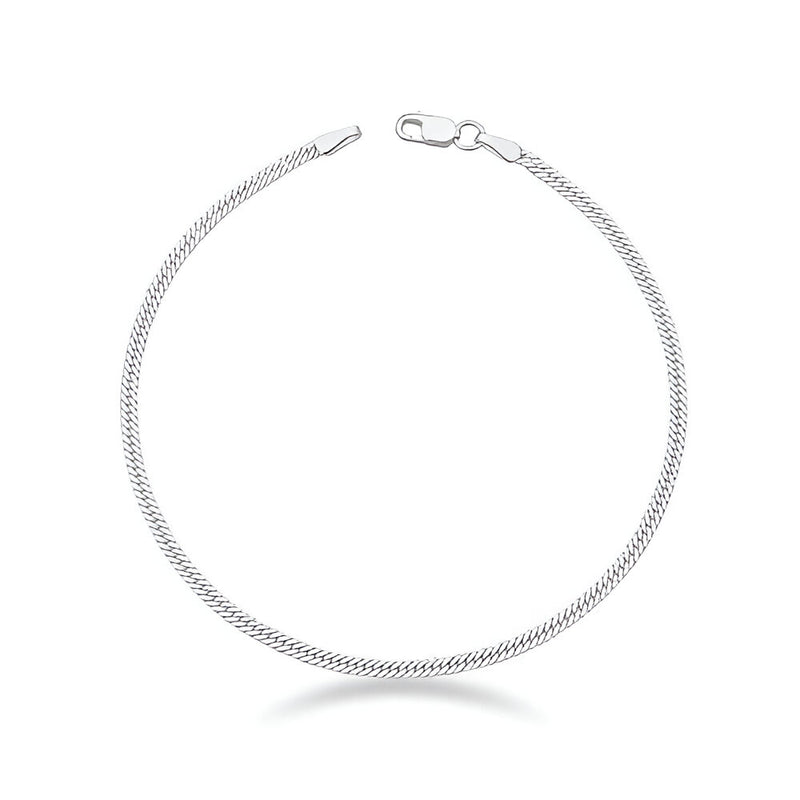 Pulseira Lisa Elo Duplo