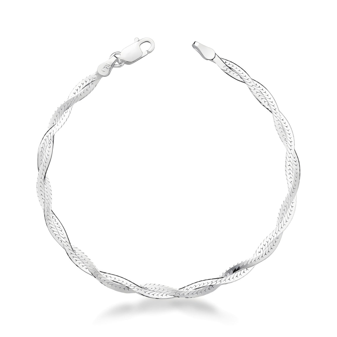 Pulseira Malha Trançada