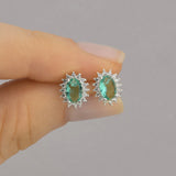 Brinco Liso Lap Círculo e Ova