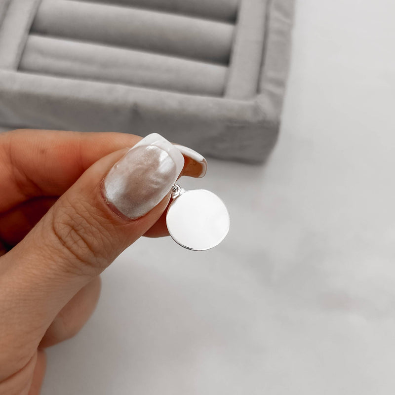 Pingente medalha lisa