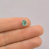 Pingente de Prata Pedra Oval