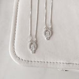 Escapulário Sagrado Coração vazado cravejado