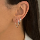 Kit de Argolas Redondo Fio 2,0cm Redondo