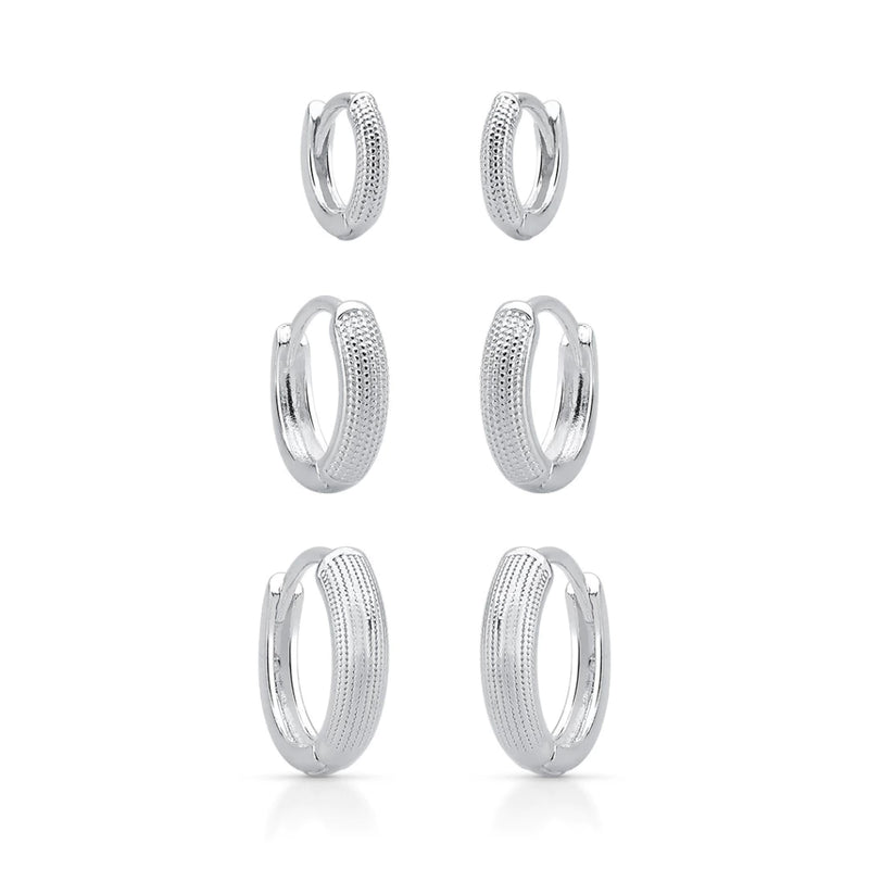 Brinco Argola Trabalhado 3mm