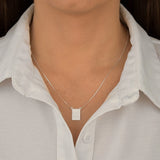 Colar Retângulo Davi