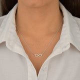 Colar Infinito Cravação Parcial