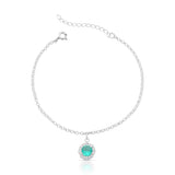 Pulseira Ponto de Luz Turmalina Cravejado