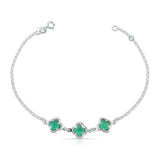 Pulseira 3 Pontos de Luz Trevo 5mm