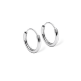 Argola Prata Fio Redondo 1,3 cm