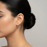 Argola Prata Fio Redondo 1,3 cm