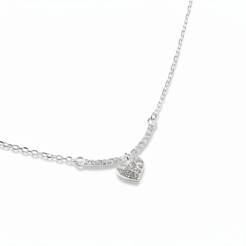 Colar Entremeio Curva Cravejada