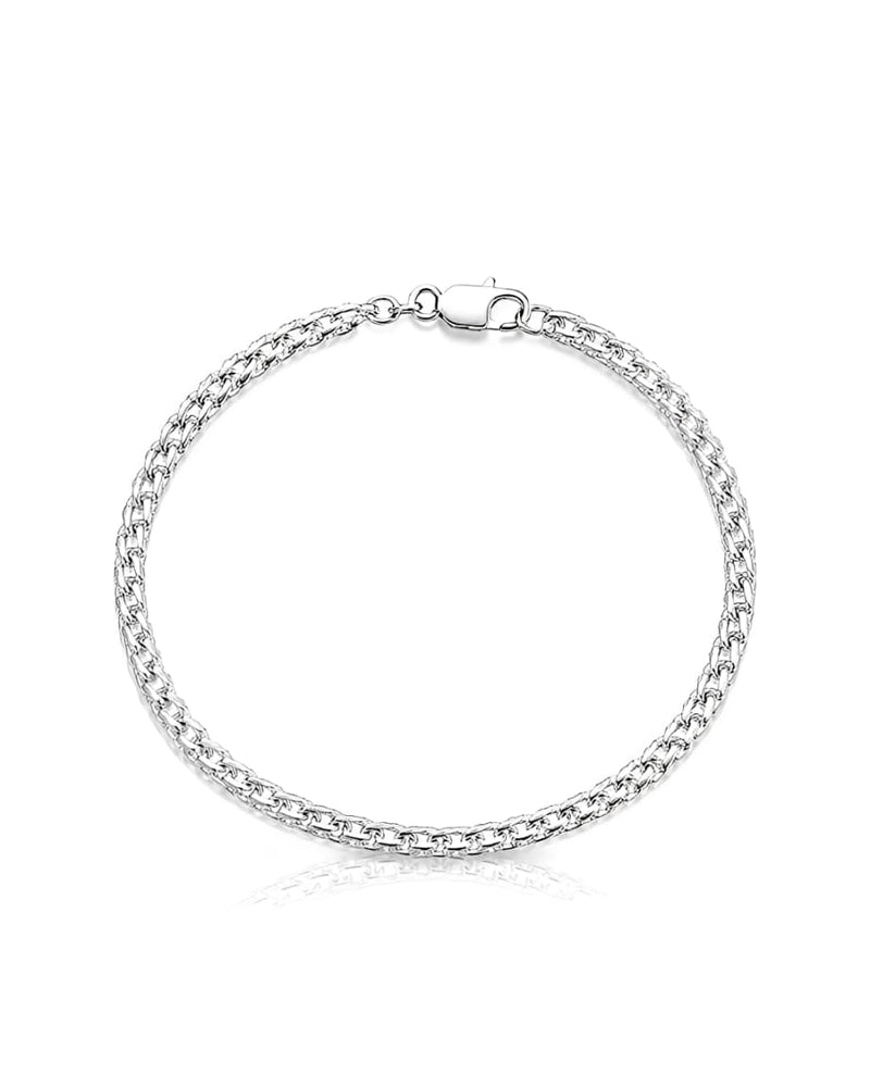 Pulseira Bismarck Esteira 3MM