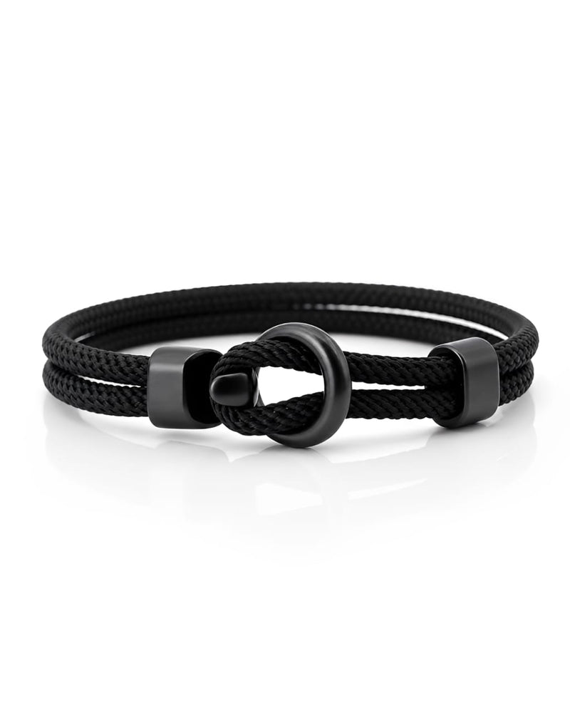 Pulseira Gancho De Duas Camadas Corda Náutica
