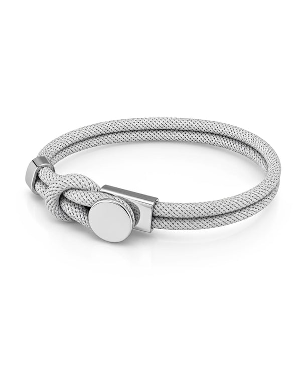 Pulseira Wavelock Estilo Urbano Cinza