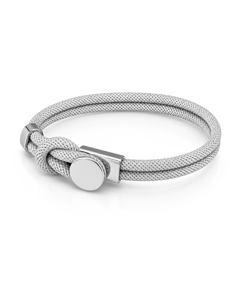 Pulseira Wavelock Estilo Urbano Cinza