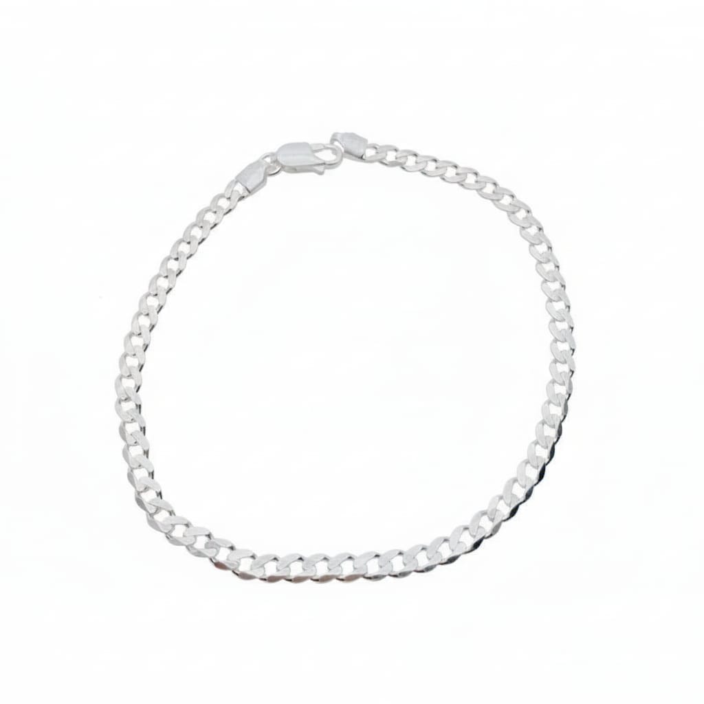 Pulseira Lisa Elo Grumet 4mm