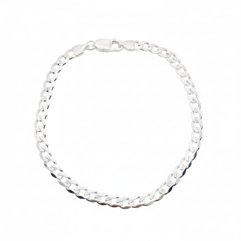 Pulseira Lisa Elo Grumet 5mm