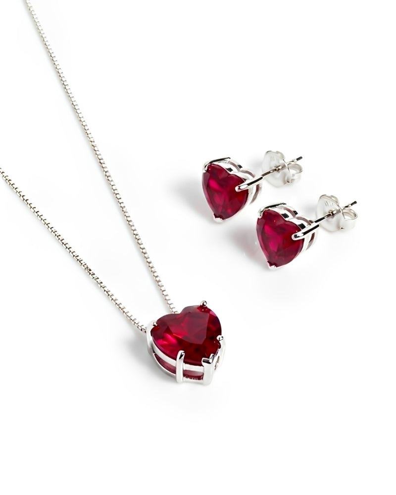 Conjunto Coração de Rubi
