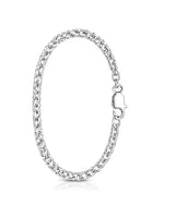 Kit Colar Pai Nosso e Pulseira Bismarck 3MM