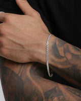 Kit Colar Pai Nosso e Pulseira Grumet Elo Duplo