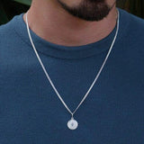 Kit Colar Pai Nosso e Pulseira Grumet Elo Duplo