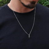 Pingente zircônia onix
