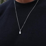 Colar pingente zircônia cristal